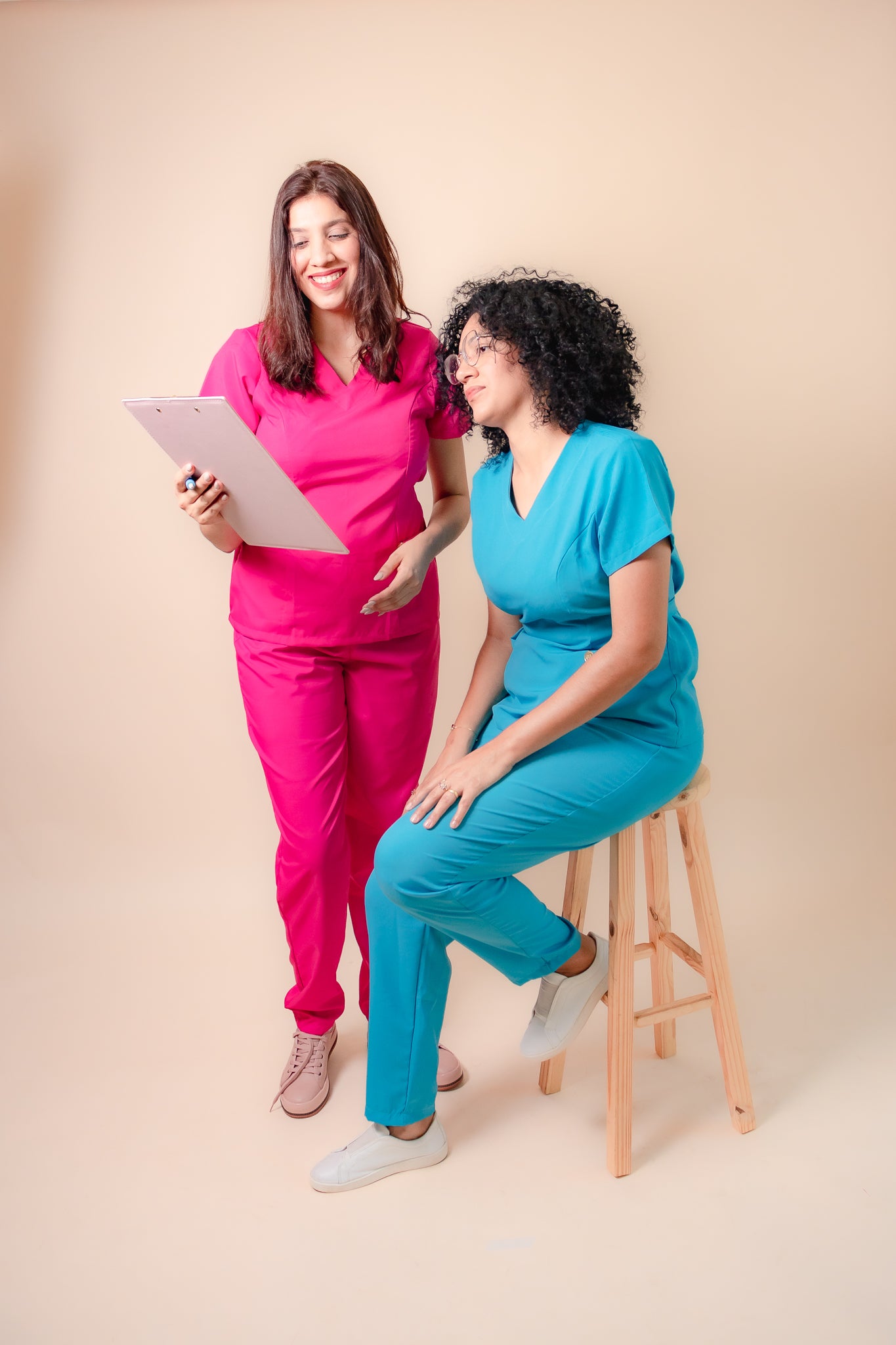 Scrub Oxfordine Profissional Azul