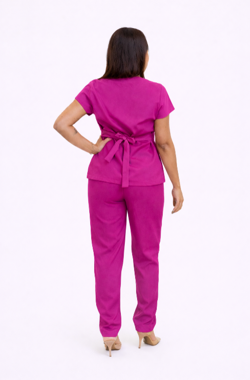 Scrub Gabardine Feminino Rosa Pink